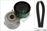 INA 529 0419 10 Set curea transmisie cu caneluri