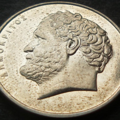 Moneda 10 DRAHME - GRECIA, anul 2000 * cod 1374 = ΔΗΜΟΚΡΙΤΟΣ = A.UNC