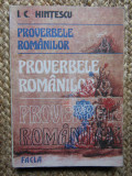 I.C. Hințescu - Proverbele rom&acirc;nilor