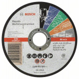 Disc de taiere drept Rapido Multi Construction ACS 46 V BF, 125x22.23x1.6mm Bosch