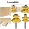 Set 2 Freze Lambriu/parchet lamba uluc/ nut feder prindere 8mm
