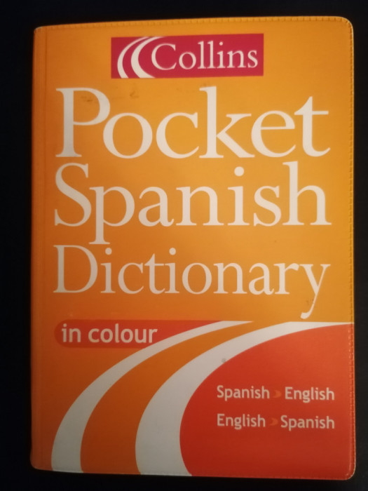 Collins Pocket Spanish Dictionary in colour
