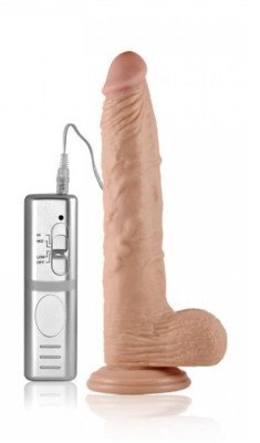 Vibrator Realist Real Extreme XL cu Telecomanda 24 cm foto
