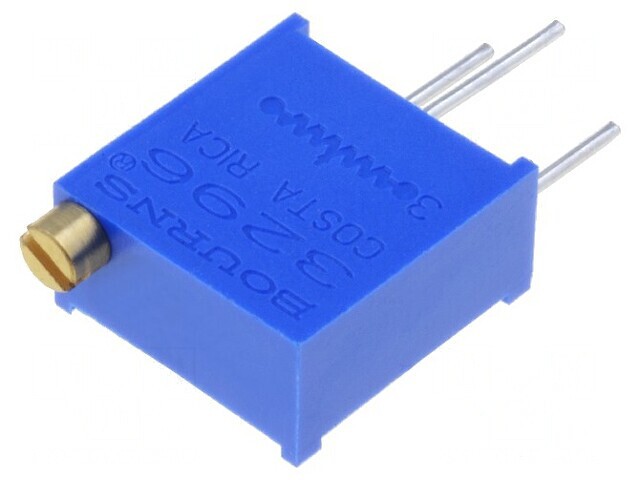 Potentiometru Multitura 100k&Omega; 500mW THT &plusmn;10%