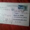Carte Postala circulata in Bucuresti din partea Bancii Nationale - invitatie la ghiseu 1939