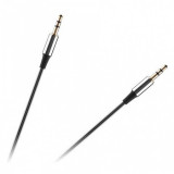 Cablu audio spiralat jack stereo 3.5mm T-T 1m, RB-6008-100-B, Oem