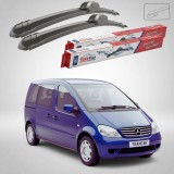 Cumpara ieftin Ștergătoare Mercedes-Benz Vaneo 414 02.2002-03.2004 | Set Față Flat &ndash; TeamCar&reg;
