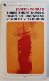 THREE SHORT NOVELS, HEART OF DARKNESS, YOUTH, TYPHOON by JOSEPH CONRAD , 1960 , PREZINTA HALOURI DE APA
