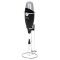 Mixer de lapte Camry, include un suport pentru mixer si un batator de oua din inox, Negru