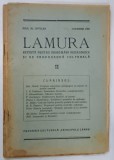 LAMURA , REVISTA PENTRU INDRUMARI PEDAGOGICE SI DE PROPAGANDA CULTURALA , NUMARUL 11 , ANUL AL OPTULEA , NOIEMBRIE , 1927