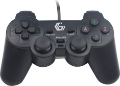 GAMEPAD cu fir GEMBIRD, PC, USB, negru, &quot;JPD-UDV-01&quot; (timbru verde 0.8 lei)