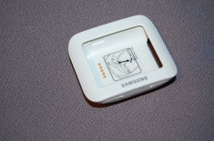 Alimentator SmartWatch Samsung Charging Cradle Dock for Galaxy Gear Mod SM-V700 foto