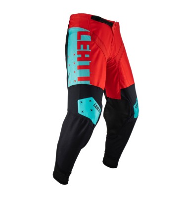 Pantaloni Leatt 4.5 Black Red foto