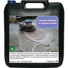 Solutie pentru covoare Carpetin parfumat cu spumare marita, Bidon 20L