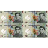 COALA DE 4 BANCNOTE 20 LEI