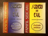 Pamfil Șeicaru - Scrieri din exil: Figuri din lumea literară + Portrete politice (2 vol.)