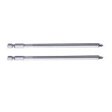 Varfuri Pozidriv 1/4" / 100mm - Pz3, 2/set