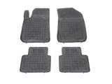 Set covorase auto din cauciuc Peugeot 308 an 10.2013-12.2017 Combi; negre, 4 bucati