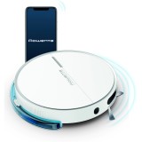 Aspirator robot Rowenta X-Plorer Serie 60 RR7447WH, Wi-Fi, Sistem Aqua Force, Functie mop, 3 Moduri curatare, 0.36 L, Autonomie de 90 min, 1.3 kWh/an,