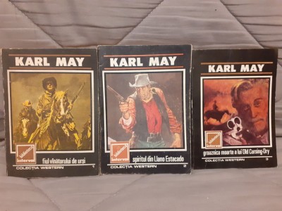 KARL MAY ROMANE (3 VOL) foto