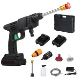 Aparat de spalat cu presiune fara fir (portabil), Axroad Mall, 100W, Baterie duala cu litiu 21V, Designul duzei multifunctionale, Maner Ergonomic, Inc