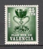 Spania.1968 Timbre cu taxa obligatorie-Ajutor ptr. Valencia SS.282, Nestampilat