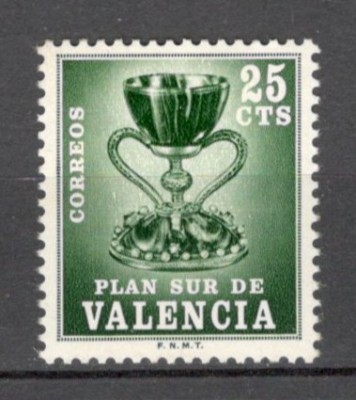 Spania.1968 Timbre cu taxa obligatorie-Ajutor ptr. Valencia SS.282 foto