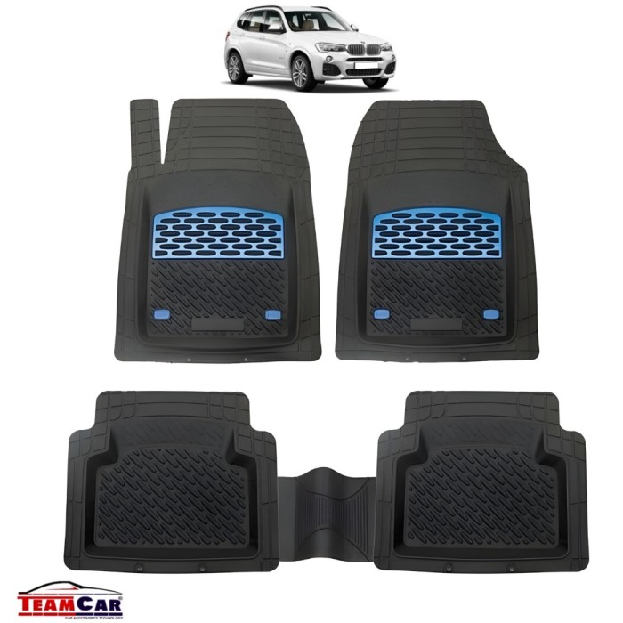 Covorase Auto TeamCar&reg; Tip Tavita Compatibile BMW X3 F25 (2010&ndash;2017) Blue