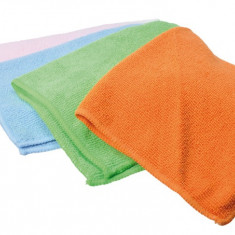 Set 4 lavete cu microfibre Automax pentru curatat si spalat orice suprafata 30x30 cm Kft Auto