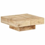 Cumpara ieftin Masuta de cafea, 80x80x28 cm, lemn masiv de mango