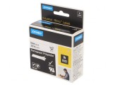Bandă Etichetare 9mm Albă/Neagră 5,5m