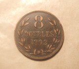 GUERNSEY 8 DUBLES 1902