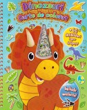 Cumpara ieftin Dinozauri Carte De Colorat Si Machete, - Editura Flamingo