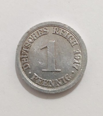 Germania - 1 Pfennig 1917 A foto