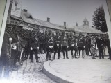 Fotografie veche militari in tinuta parada SERGENTI,SOLDATI,OFITERI,1928,T.GRAT