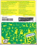 Bnk card Romania - Connex - reincarcare Go! 12 - RO-CON-REF-0021C