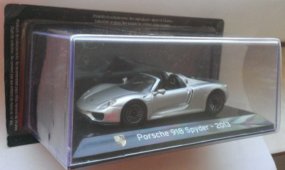 Macheta Porsche 918 Spyder 2013 - Altaya/IXO 1/43 foto