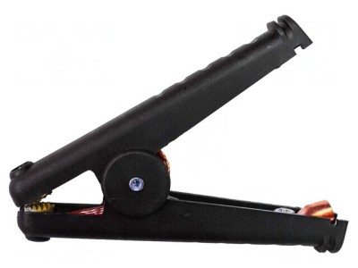 Bornă Crocodil 400A Neagră 41mm foto