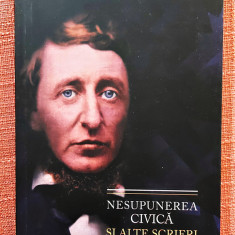 Nesupunerea civica si alte scrieri. Editura Herald, 2021 - Henry David Thoreau