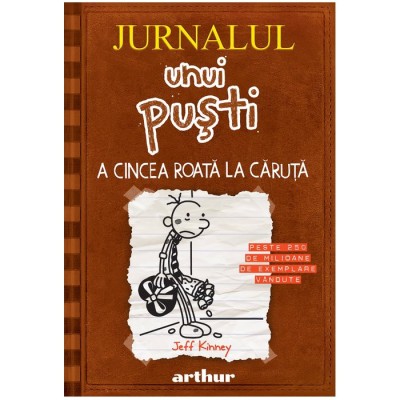Jurnalul unui pusti 7. A cincea roata la caruta, Jeff Kinney foto