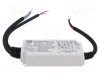 Alimentator pulsatoriu LED 40W 9&divide;54VDC 600mA&divide;1,4A 100&divide;305VAC MEAN WELL