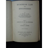 BUSINESS LAW FOR ENGINEERS - C. FRANK ALLEN