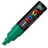 Marker UNI PC-8K Posca, 8.0 mm,varf tesit,verde