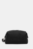 Karl Lagerfeld punga cosmetice culoarea negru, A3M32053