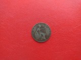 REGATUL UNIT ( ANGLIA ) - Moneda ONE PENNY 1906 ( bronz )