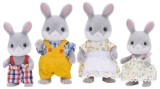 Set 4 figurine - Sylvanian Families - Familia iepurasilor Cottontail | Epoch
