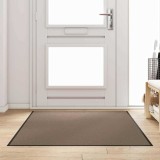 vidaXL Covoraș de intrare Bej și negru 120 x 180 cm 100% Poliamidă 4100787