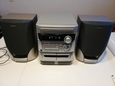 Combina Audio - AIWA NSX S111(CD changer/MC/Tuner/Amplificator/Boxe) - descriere foto