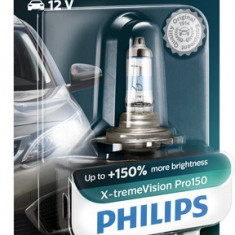 Bec Philips H7 X-tremeVision Pro150 (+150% lumina) 12V 55W 12972XVPB1