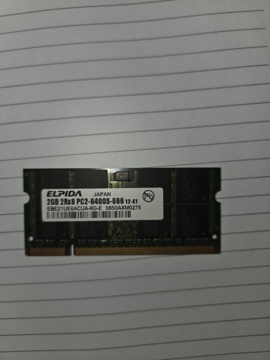 ram DDR2 - pentru laptop - de 2 Gb - ELPIDA